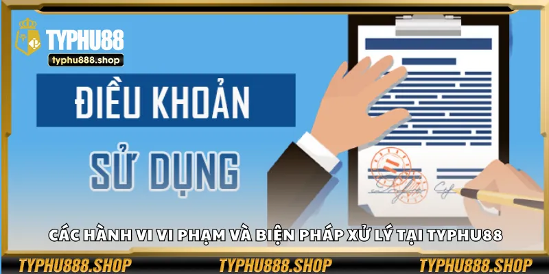 Các hành vi vi phạm và biện pháp xử lý tại Typhu88